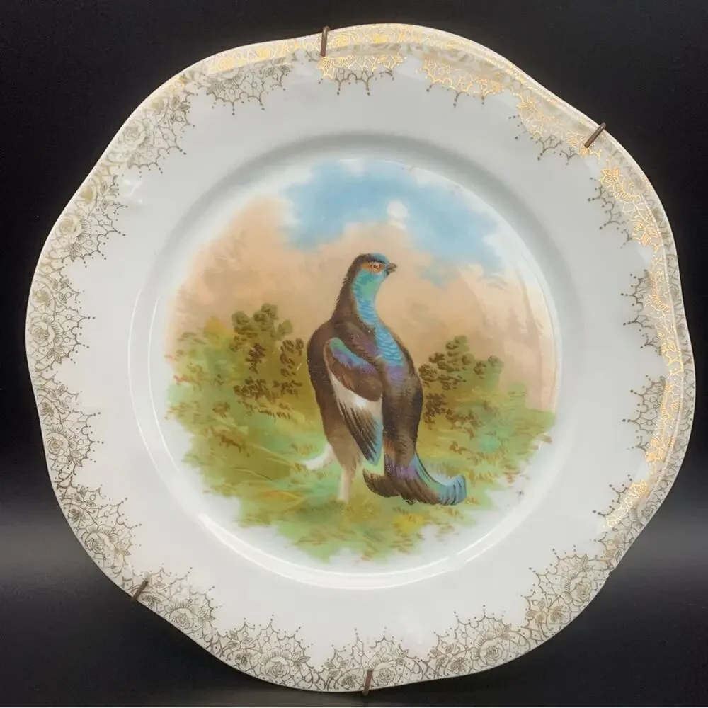 Antique Mignon Z.S. & Co. Bavaria Scalloped Edge